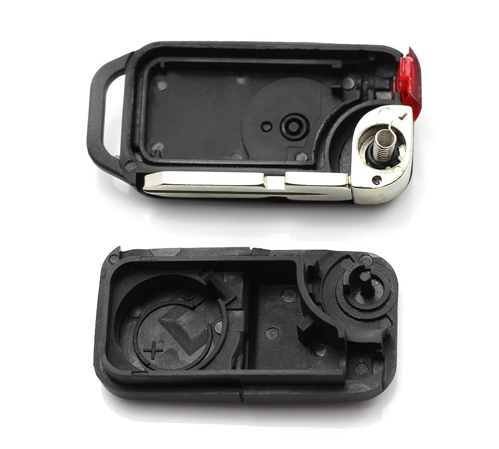 Carcasa cheie tip briceag pentru Mercedes Benz, cu 1 buton si lama 4 piste, Carguard