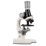 Microscop educational digital pentru copii Kruzzel cu marire 1200X, iluminare LED, accesorii incluse, 22 x 12.5 x 8 cm