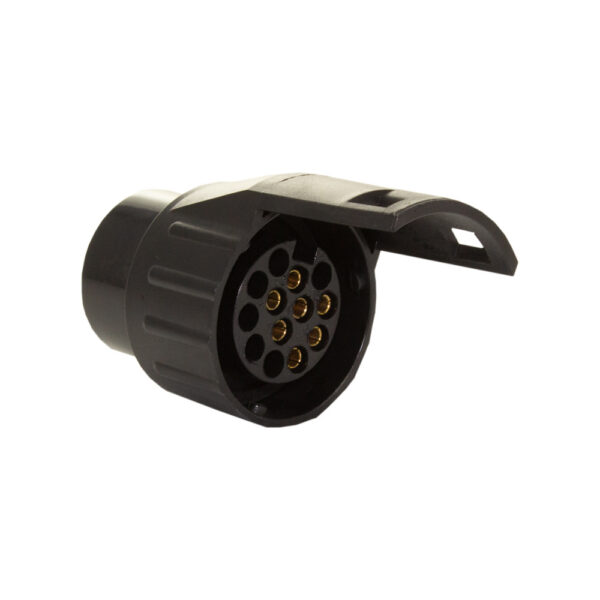 Mini Adaptor 7/13 PIN 12/24V Carguard pentru remorca - imagine 2