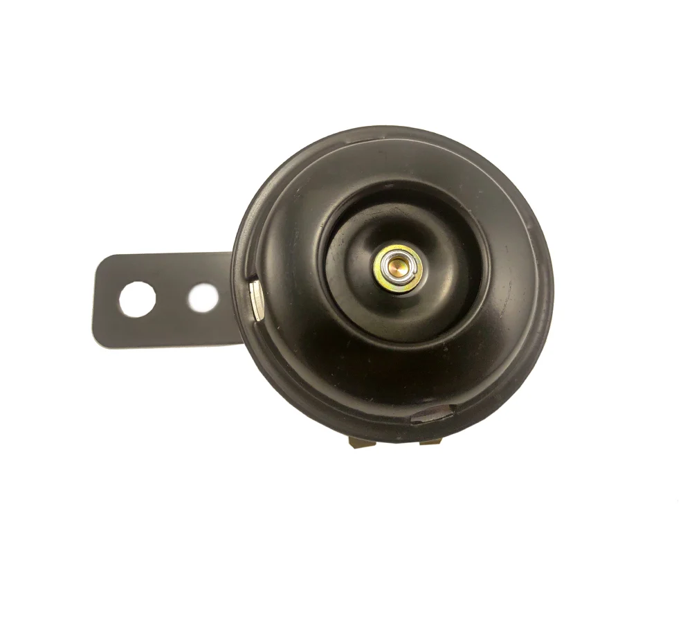 Mini claxon auto Carguard, 12V, 65 mm, negru