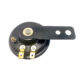 Mini claxon auto Carguard, 12V, 65 mm, negru - imagine 2