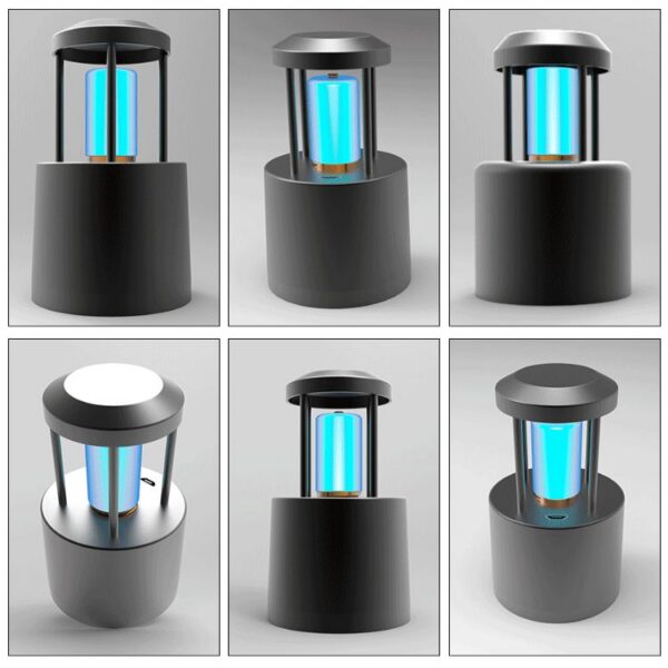 Mini lampa sterilizare Safe UV-C, cu ozon si acumulator, 4 W - imagine 6