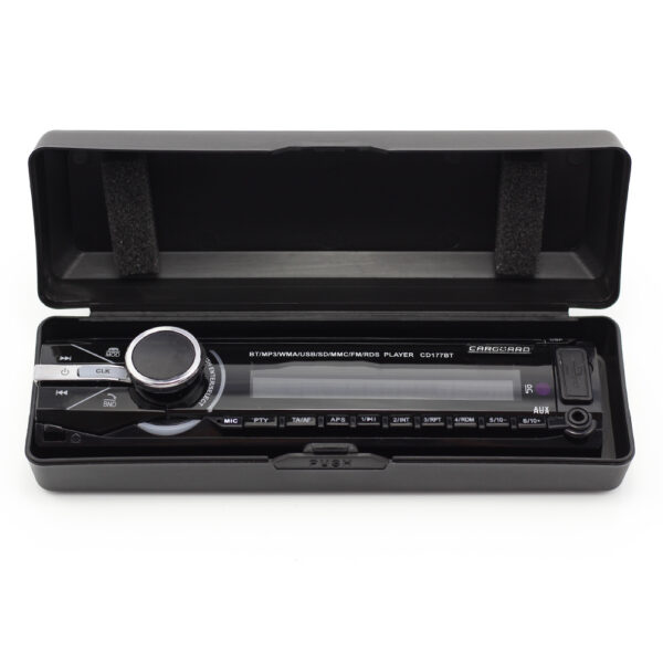 MP3 player auto Carguard, Bluetooth, fata detasabila, 4x50W, telecomanda inclusa - imagine 2