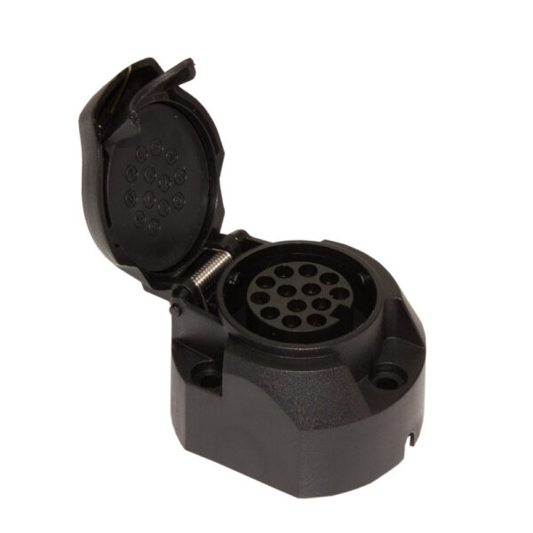 Mufa priza remorca 13 pini Carguard, 12V, pentru remorca sau trailer - imagine 1