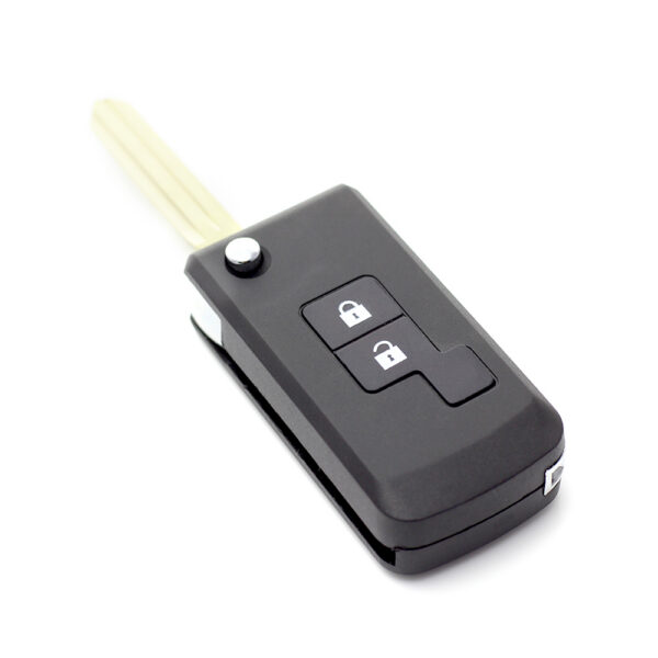 Carcasa cheie tip briceag pentru Nissan, cu 2+1 butoane, model patrat modificat, Carguard - imagine 6