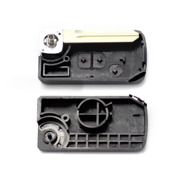 Carcasa cheie tip briceag pentru Nissan, cu 2+1 butoane, model modificat, Carguard - imagine 2