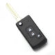 Carcasa cheie tip briceag pentru Nissan, cu 2+1 butoane, model modificat, Carguard