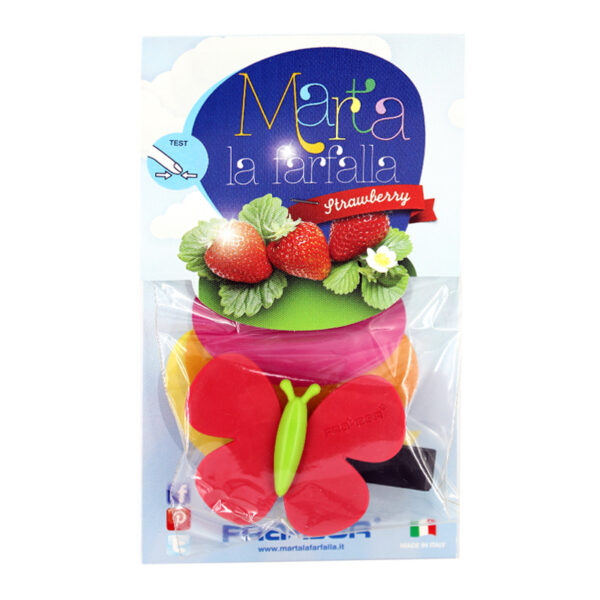 Odorizant auto Fra-Ber Fluturas Strawberry, aroma exclusivista, durabilitate mare - imagine 5