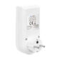 Priza programabila digitala Izoxis, timer saptamanal, ecran LCD, 3680 W, programare 24/7, Alb - imagine 7