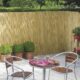 Gard/paravan din bambus natural, 5x1.5 m - imagine 5