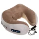 Perna de masaj cervical Soulima, functie de incalzire, intensitate reglabila, spuma memorie, USB - imagine 6