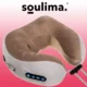 Perna de masaj cervical Soulima, functie de incalzire, intensitate reglabila, spuma memorie, USB - imagine 8