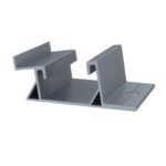 Picior frontal GLOBIZ, pentru montare acoperis plat 10° model "P"