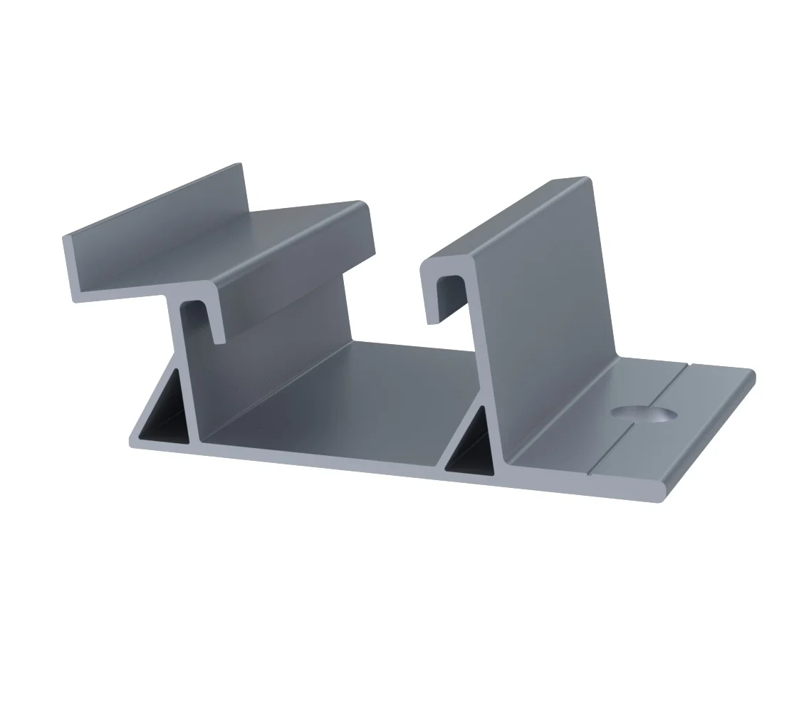 Picior frontal GLOBIZ, pentru montare acoperis plat 10° model "P"