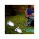 Lampa solara pentru gradina, Verk Group, model urme animal, AA, 1.2 V, set 4 buc, 9x12 cm - imagine 2