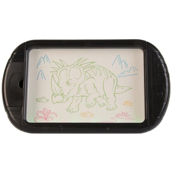 Tableta grafica/desenat pentru copii, Verk Group, 3 markere, LED, 3xAA, 35x20 cm - imagine 8