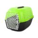 Cusca/geanta pentru transport caine/pisica, Verk Group, plastic, verde si nergu, 48x32x30 cm - imagine 11