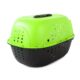 Cusca/geanta pentru transport caine/pisica, Verk Group, plastic, verde si nergu, 48x32x30 cm - imagine 8