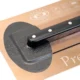 Gletiera inox, intarita, Olejnik, SuperFlex, maner piele naturala, 0.3 mm, 305x100 mm - imagine 10