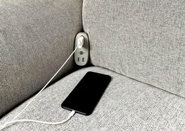 Prelungitor Brennenstuhl Estilo 1 priza, 2xUSB, pentru canapea pat - imagine 7
