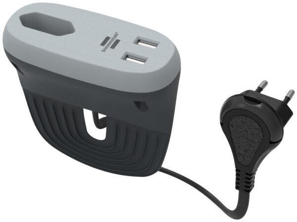 Prelungitor Brennenstuhl Estilo 1 priza, 2xUSB, pentru canapea pat - imagine 5