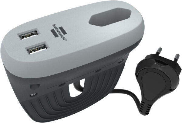 Prelungitor Brennenstuhl Estilo 1 priza, 2xUSB, pentru canapea pat - imagine 4