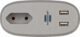Prelungitor Brennenstuhl Estilo 1 priza, 2xUSB, pentru canapea pat - imagine 2