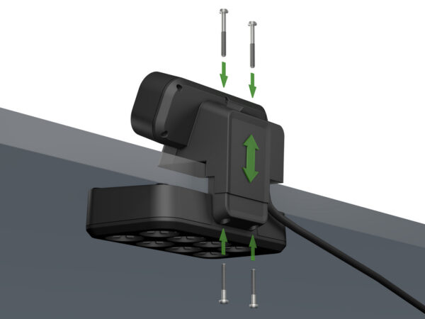 Prelungitor pentru birou Brennenstuhl estilo Duplex Desktop, Protectie la supratensiune, 9 prize, 2X Module Keystone, 2m - imagine 5