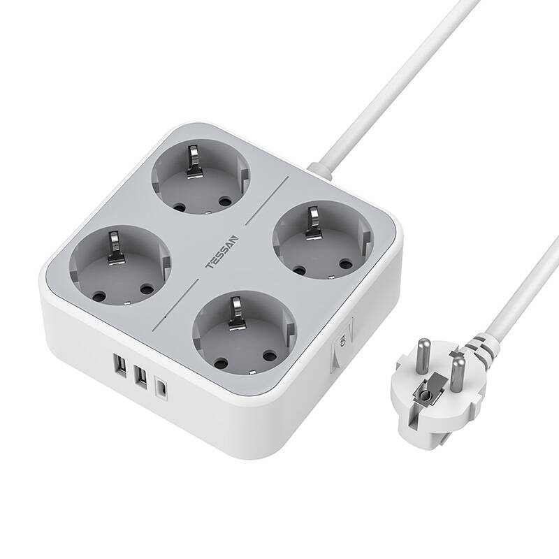 prelungitor-tessan-ts-302-4-prize-3-usb-3a-cablu-1-5m-copie-565808.jpg Prelungitor Tessan TS-302-C, 4 prize, 2 X USB-A, 1X USB-C, 3A, cablu 2m - imagine 1