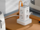 Prelungitor tip Turn Tessan TS-306TS-C, 6 prize, 2 USB, 1 USB-C, 3A, cablu 2m - imagine 4