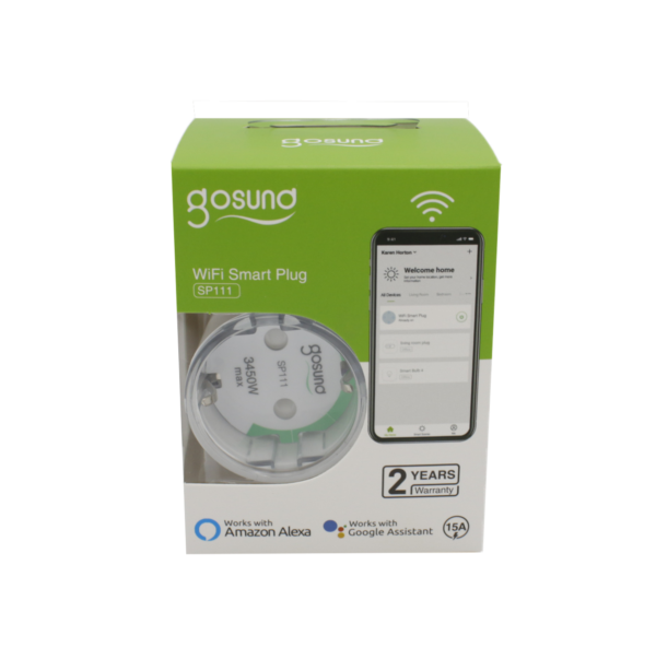 Priza inteligenta WiFi Gosund SP111, 15A - imagine 2