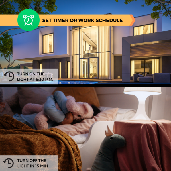 Priza inteligenta WiFi NOUS A1Z, 16A - ZigBee 3.0, Monitorizare energie - imagine 6