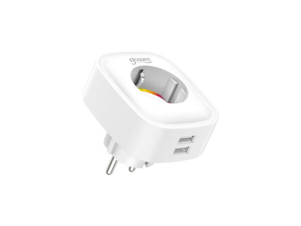 Set 2 prize inteligente WiFi Gosund SP112, 16A, 2X USB,Tuya, Monitorizare consum energie - imagine 4