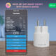 Priza Inteligenta WiFi NOUS A8T, 10A - Tasmota, ESP32 - imagine 2