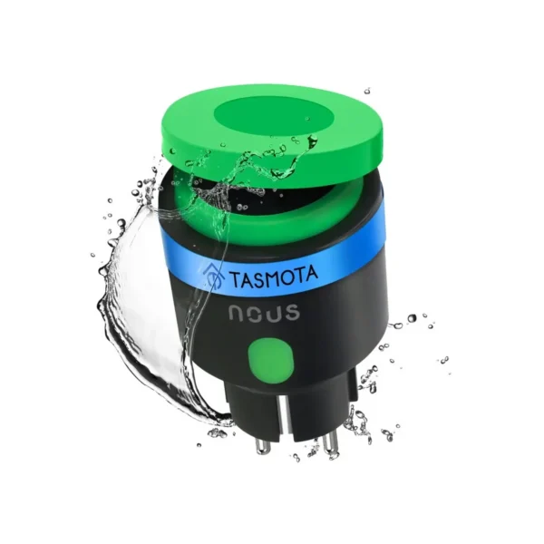 Priza Inteligenta WiFi pentru exterior NOUS A6T, IP44, 16A - Tasmota - imagine 1