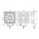 Proiector LED Auto Carguard, 27 W, 9 SMD LED, 6000-7000K, 2000 lumeni - imagine 6