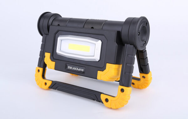 Proiector LED portabil SupFire G7, 20W, 2000 lm, reincarcabil, COB, Acumulator 5000mAh - imagine 5