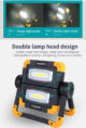 Proiector LED portabil SupFire G7, 20W, 2000 lm, reincarcabil, COB, Acumulator 5000mAh - imagine 9