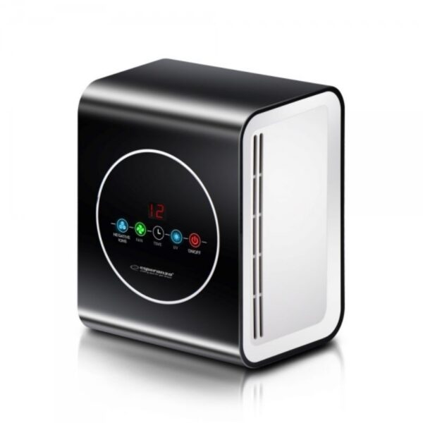 Purificator de aer cu lampa UV-C, Esperanza, 10w, 3 filtre, suprafata 20 mp, afisaj lcd, timer - imagine 7