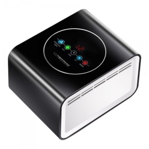 Purificator de aer cu lampa UV-C, Esperanza, 10w, 3 filtre, suprafata 20 mp, afisaj lcd, timer - imagine 4