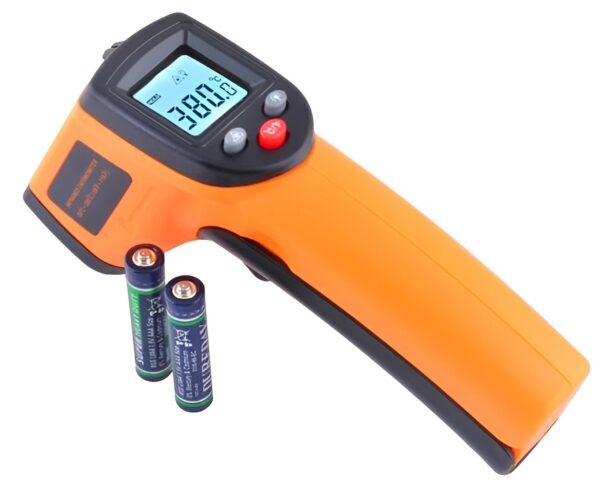 Pirometru Bigstren, Termometru laser non-contact universal pentru masurarea temperaturii obiectelor si suprafetelor, afisaj digital, interval -50~500°C - imagine 3