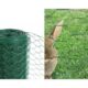 Gard plasa rabitz, pvc, verde, 13 mm, 0.9 mm, inaltime 0.5 m - imagine 3