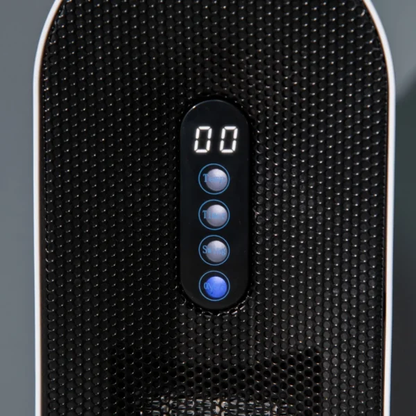 Radiator ceramic Home PowerHeat 2000, 2 trepte de incalzire, Oscilatie, Termostat, Timer, Telecomanda - imagine 5