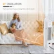 Radiator ceramic Home PowerHeat 2000, 2 trepte de incalzire, Oscilatie, Termostat, Timer, Telecomanda - imagine 10