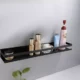 Raft de depozitare universal Ruhhy XXL, Inox, 50 x 10.5 cm, Negru - imagine 6