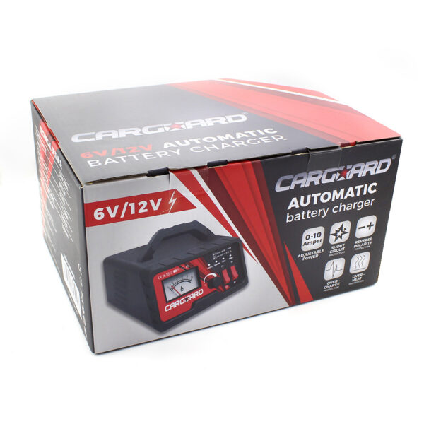 Redresor auto Carguard, 6-12V, 10A, cu protectie la supraincarcare - imagine 6