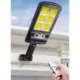 Reflector solar Izoxis cu panou separat, cablu 5m, 120 LED-uri, senzor, 4 moduri de operare, telecomanda, 24W, IP65 - imagine 3