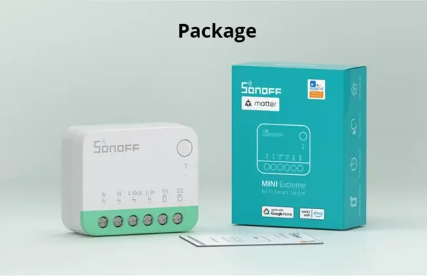 Releu Smart Wifi Sonoff MINIR4M Extreme - Matter - imagine 6