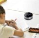 Timer pentru bucatarie universal RUHHY, magentic, diametru 7 cm, baterii, afisaj LCD, alb - imagine 3