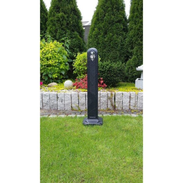 Masca robinet de gradina, cu adaptor furtun, antracit, 90 cm, Itwan - imagine 7